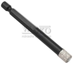 Diamantov vrtk do gresu 8mm, upnutie 4-HRAN 3/8, XL-TOOLS