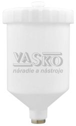 Ndobka horn nhradn 600 ml  k pitoli HVLP, vntorn zvit M16x1,5, GEKO